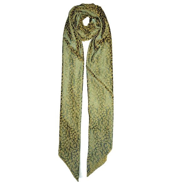 NWT Double Sided Silk Scarf 52"x52" Large Square Shawl Wrap 3001 - Picture 9 of 13